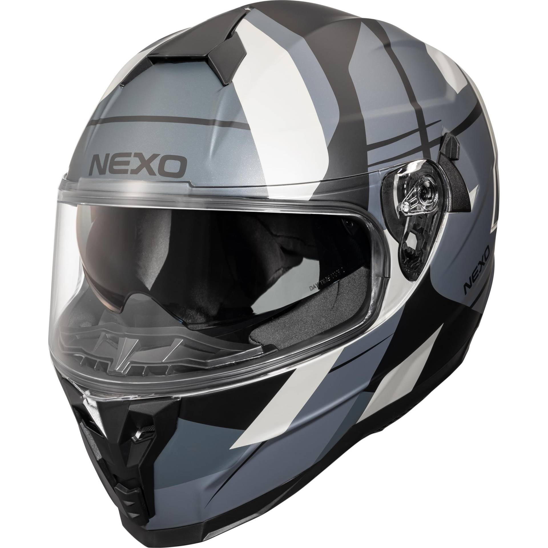 Integralhelm Comfort II Silber Dekor #24 S von Nexo