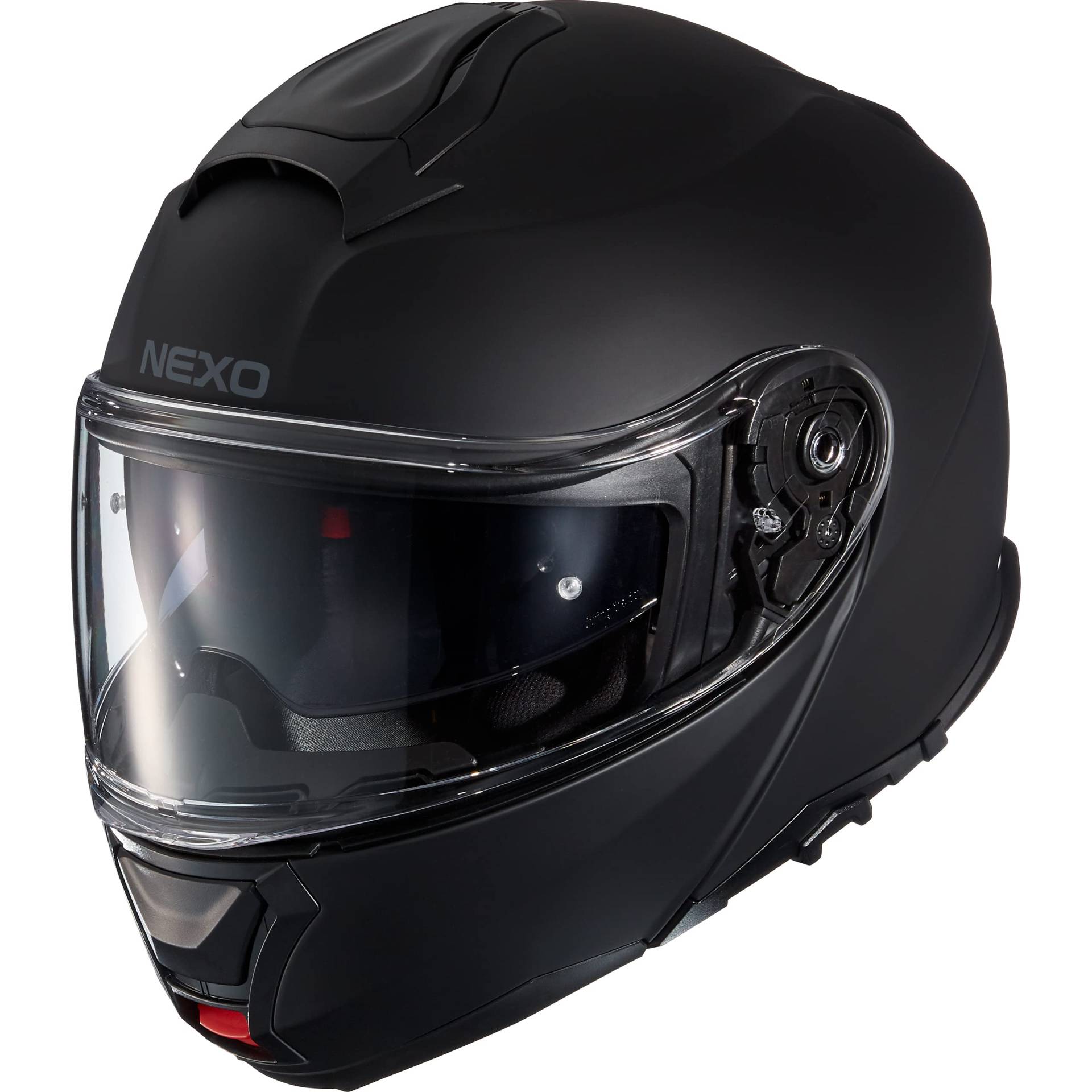 Motorrad Roller Scooter Quad Klapphelm Comfort II Mattschwarz M von Nexo