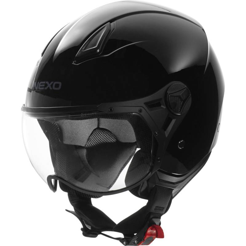 Nexo Demi Jet Helm City II schwarz L von Nexo