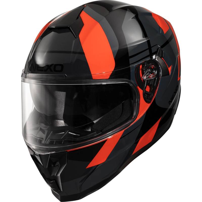 Nexo Integralhelm Comfort II Rot Dekor #24 L von Nexo