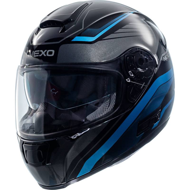 Nexo Integralhelm Comfort blau/grau #21 M von Nexo