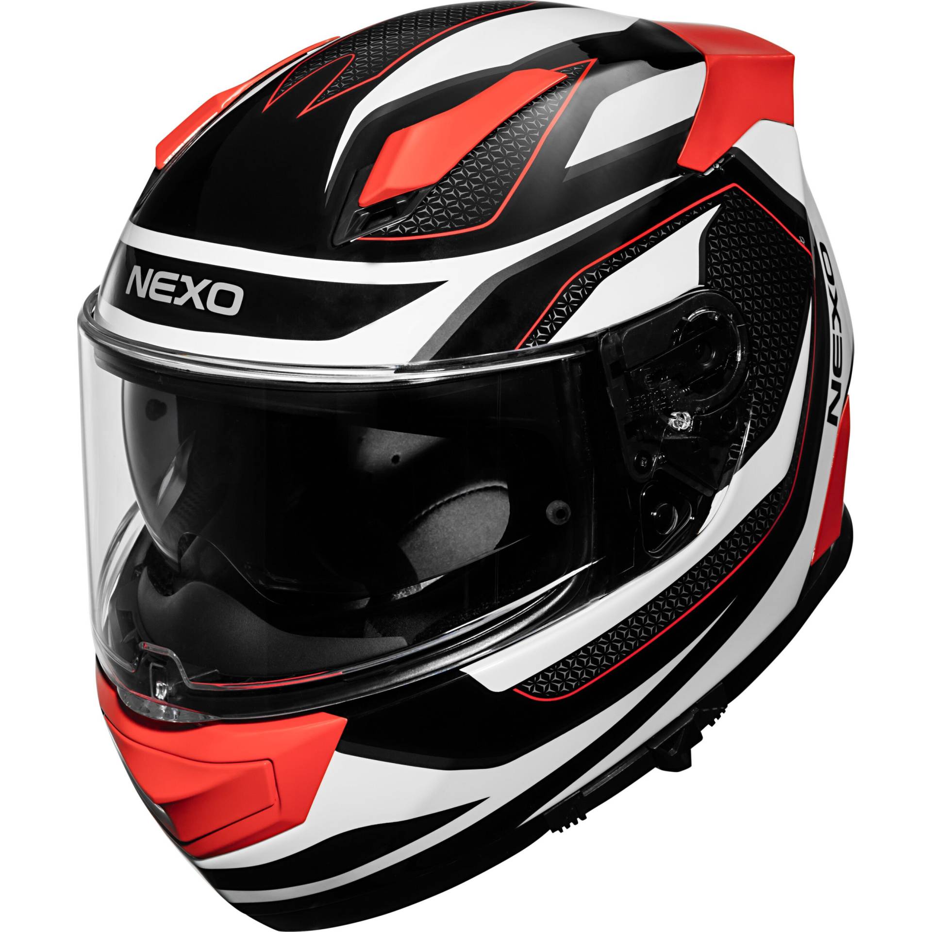 Nexo Integralhelm Fiberglas Sport III Rot Dekor L von Nexo