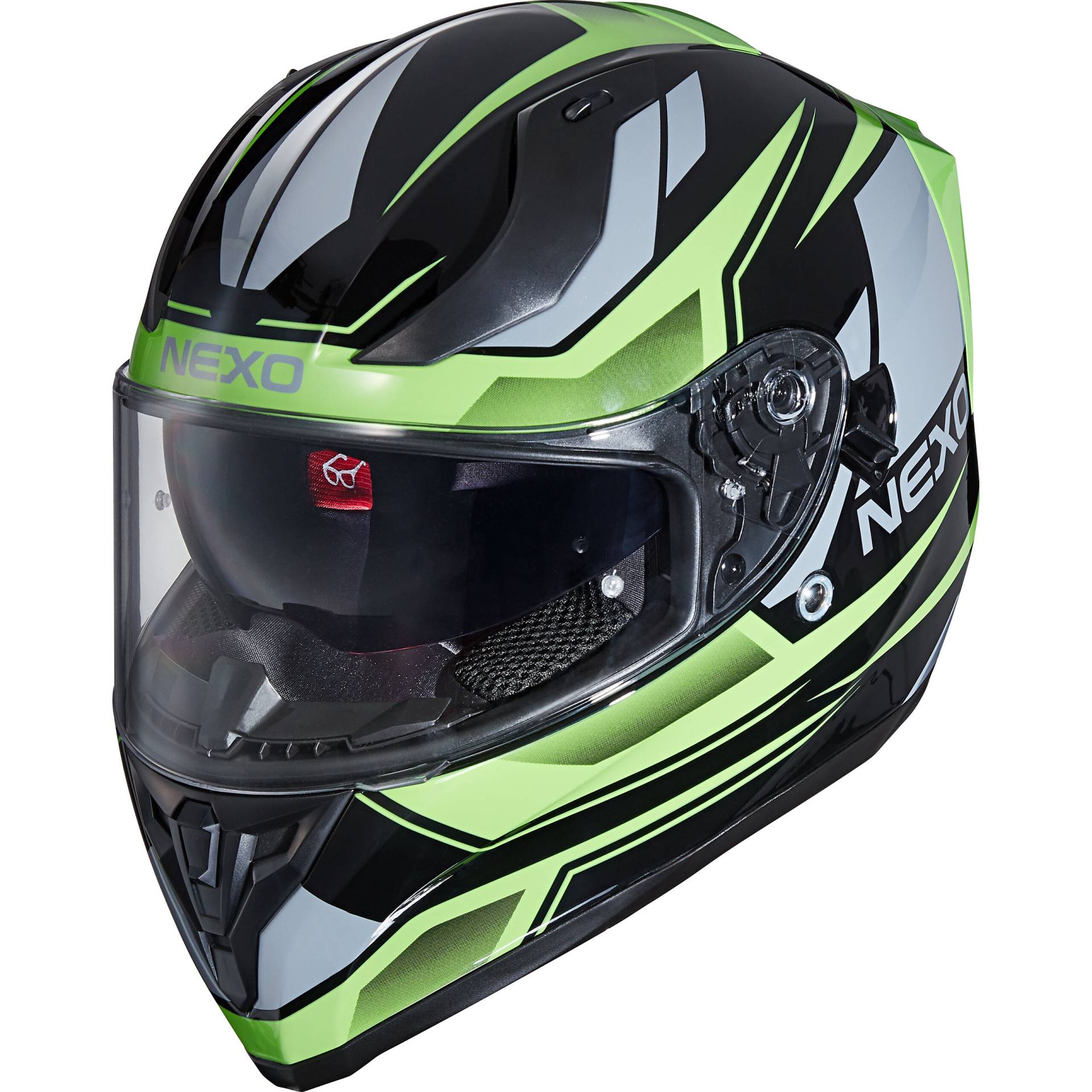 Nexo Integralhelm Sport II Grün Dekor #20 L von Nexo