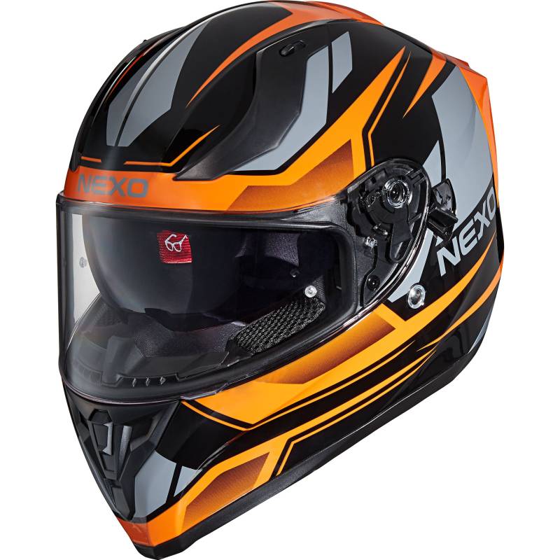 Nexo Integralhelm Sport II Orange Dekor #20 L von Nexo