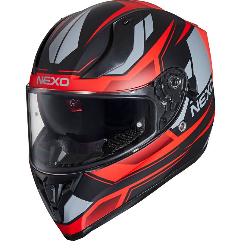 Nexo Integralhelm Sport II Rot Dekor #20 L von Nexo