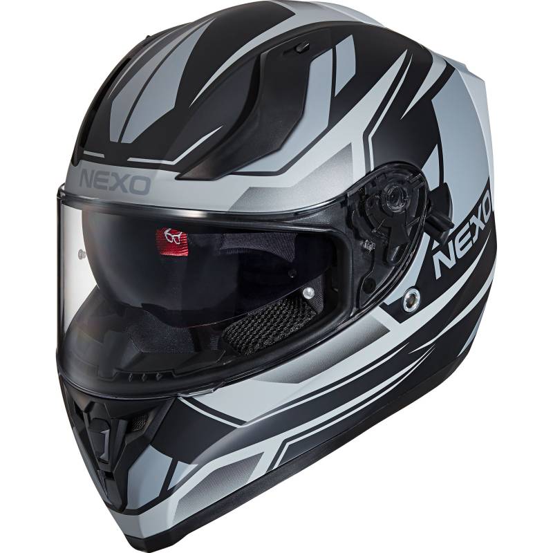 Nexo Integralhelm Sport II Silber Dekor #20 XS von Nexo