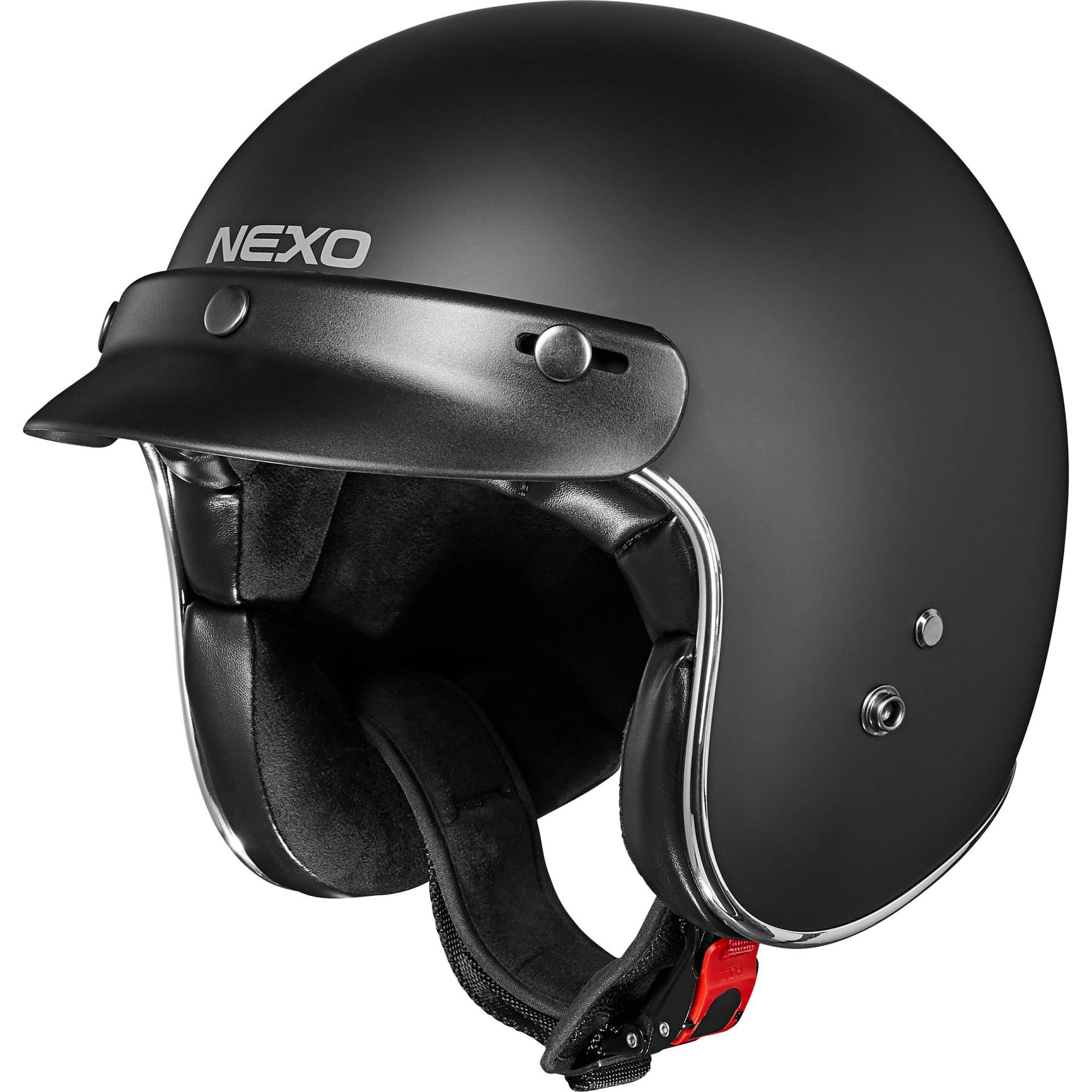 Nexo Jethelm Fiberglas Urban mattschwarz S von Nexo