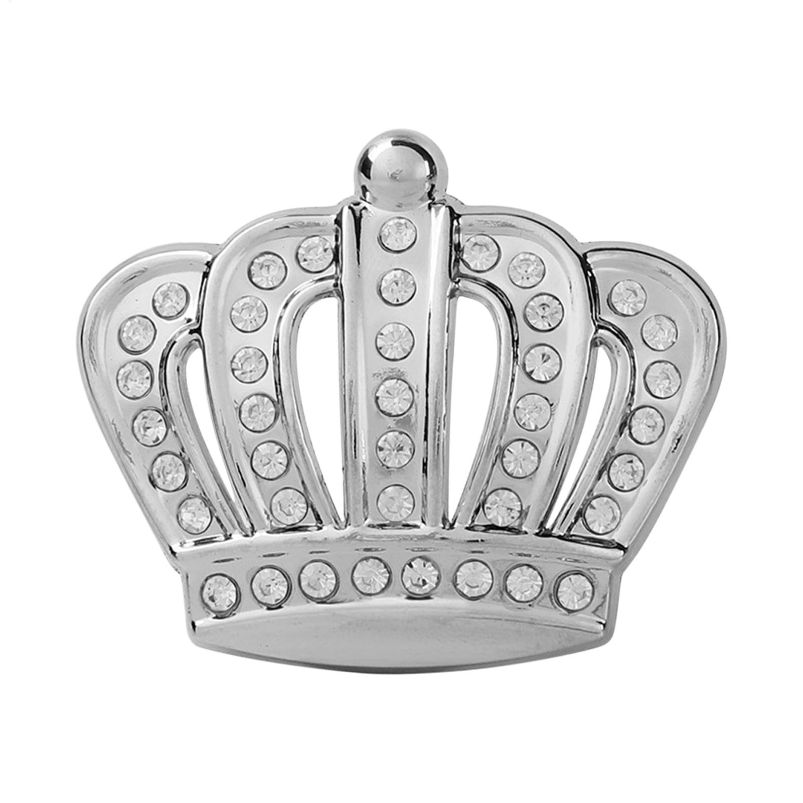 Crown Car Emblem Badge Decal - Bling Crown Emblem Aufkleber, Kristallauto -Aufkleber, | Kristallprinzessin Kronenauto -Embleme, Bling Car Fenster Glänzende Aufkleber Für Laptops Gepäck Stoßfänger Deko von Nexusectar