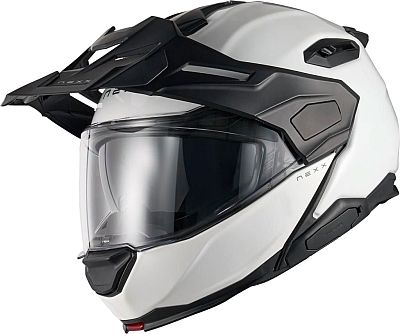 Nexx X.Lifecountry Plain, Klapphelm - Weiß - XL von Nexx