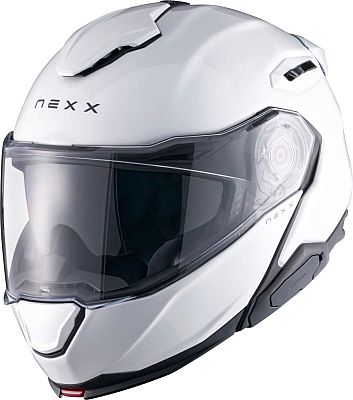 Nexx X.Lifetour Plain, Klapphelm - Weiß - 3XL von Nexx