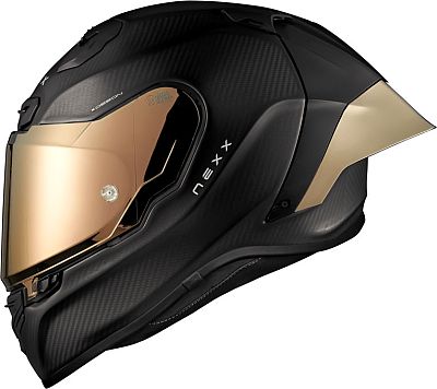 Nexx X.R3R Zero Pro 2 Carbon, Integralhelm - Matt Schwarz/Gold - M von Nexx