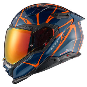 Nexx X.WST 3 B-Side Teal Integralhelm Blau Orange von Nexx