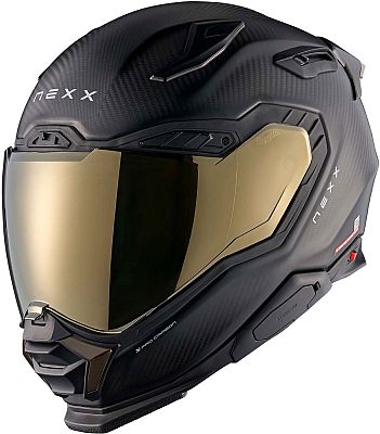 Nexx X.WST3 Zero Pro Gold, Integralhelm - Matt-Schwarz/Gold - 3XL von Nexx