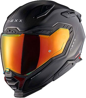 Nexx X.WST3 Zero Pro Gold, Integralhelm - Matt-Schwarz/Rot - 3XL von Nexx