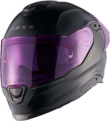 Nexx Y.100R Subsonic, Integralhelm - Matt Schwarz/Pink - S von Nexx