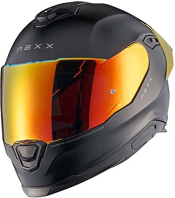 Nexx Y.100R Subsonic, Integralhelm - Matt Schwarz/Rot - L von Nexx