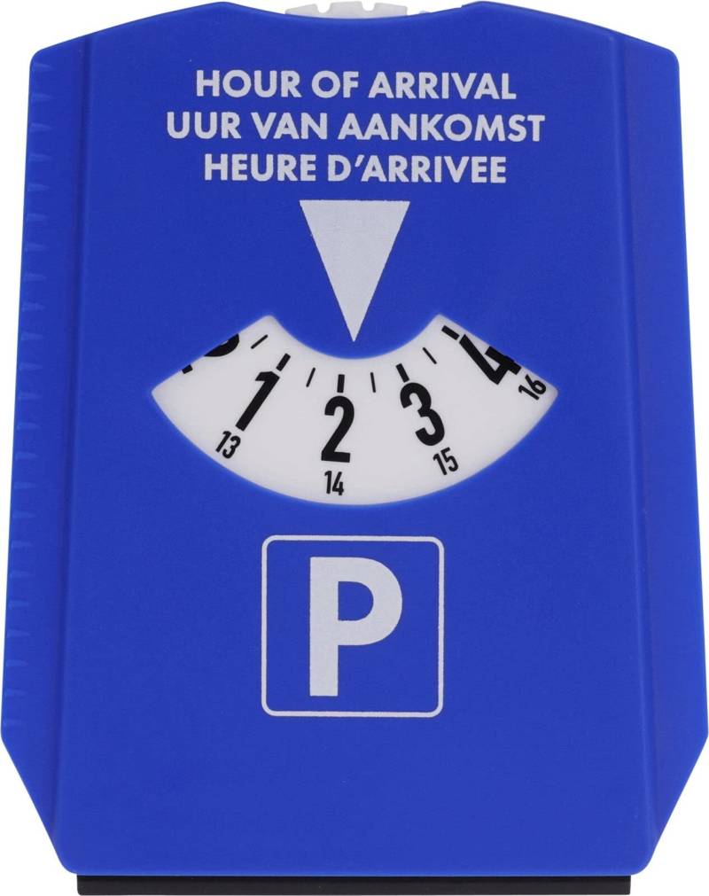 Niceey Parkscheibe, Blaue Parkscheibe, Parkkarte, Parkplatz in der blauen Zone, Parkuhr aus widerstandsfähigem Kunststoff, für Auto und Motorrad, Parkscheinautomat, Parkticket, Parkscheibenhalter von Niceey