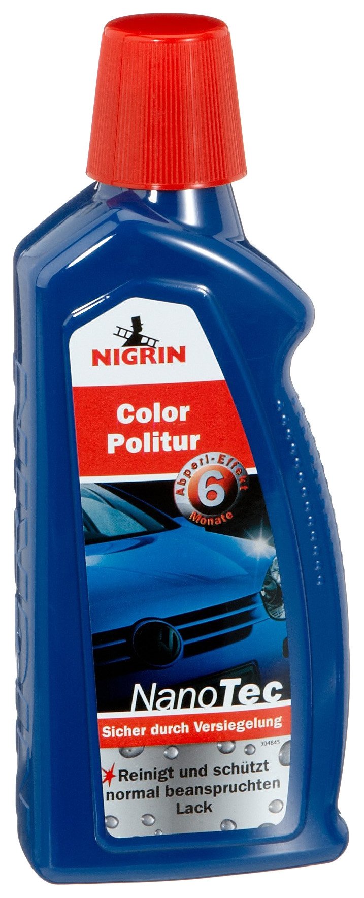 NIGRIN 73872 NanoTec Color-Politur Blau 500ml von NIGRIN