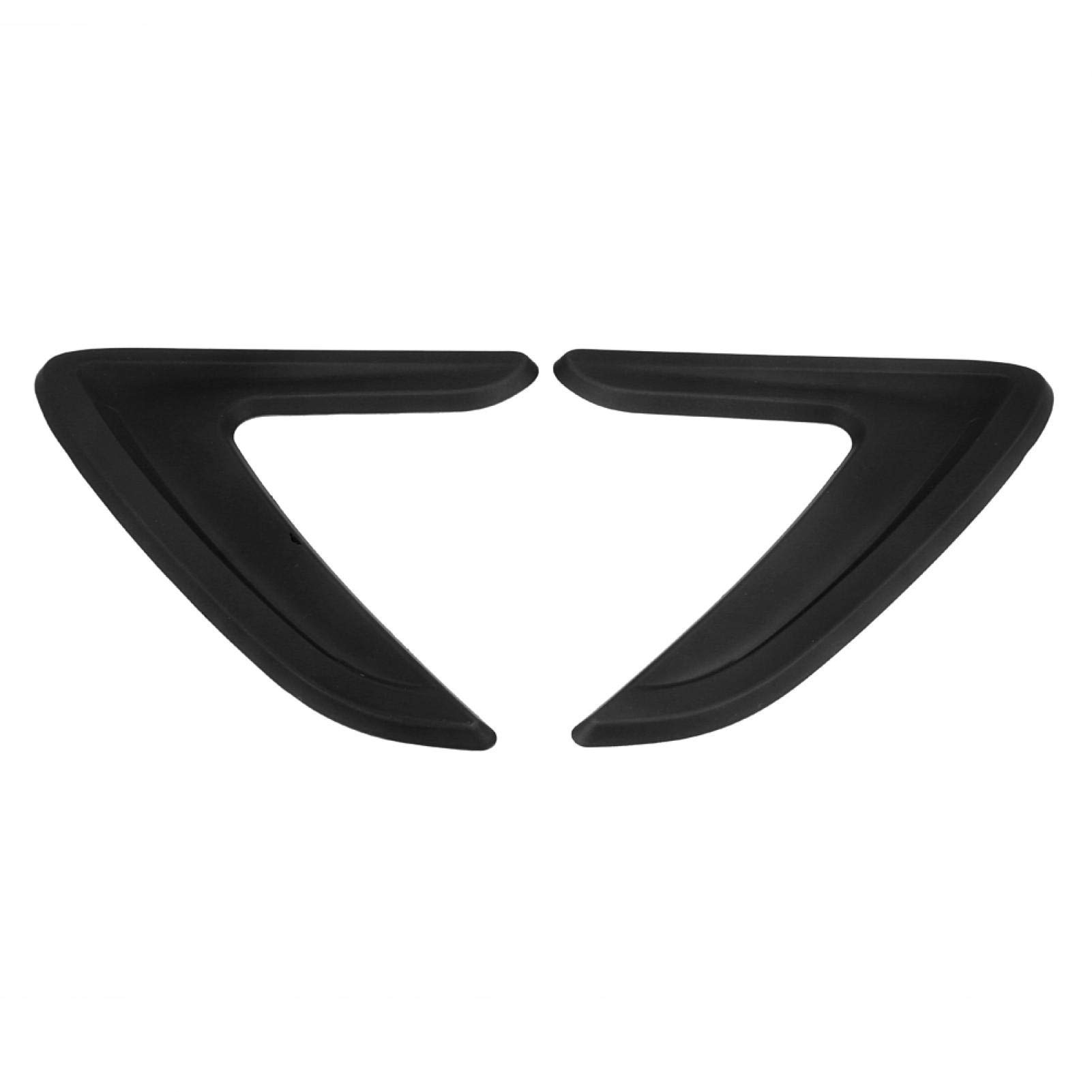 Auto Auto Side Air Vent Cover, Universal Car Side Air Vent Cover Trim Fender Aufkleber Fit für BMW 3er F30 2012-2016, Auto Dekoration Zubehör(Schwarz) von Niiyen