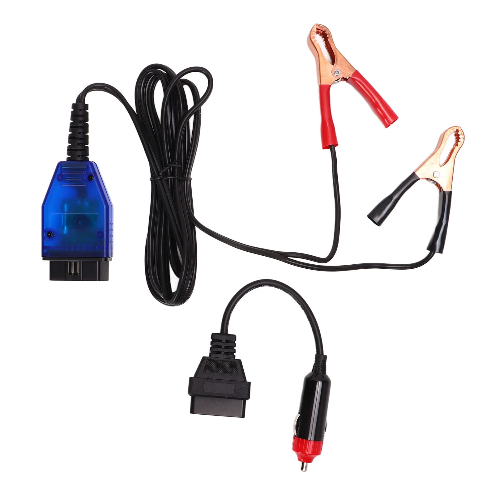 Niiyen OBD2-Autospeicher-Datensparer, Universeller Fahrzeug-Notstromkabel-Adapter, Auto-Speichermanager Mit Rot-schwarzem Clip von Niiyen