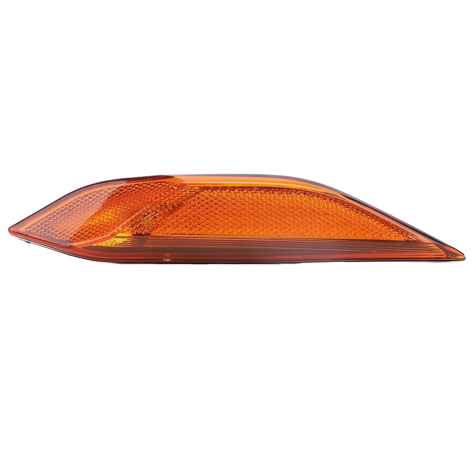 Niiyen Vordere Blinker-Seitenlichtabdeckung, Seitenmarkierungslichtabdeckung Frontstoßstange Blinker-Seitenmarkierungslampenlinse für Cayenne 958 2011-2014 Orangefarbene Linse (Left: 95863107100) von Niiyen