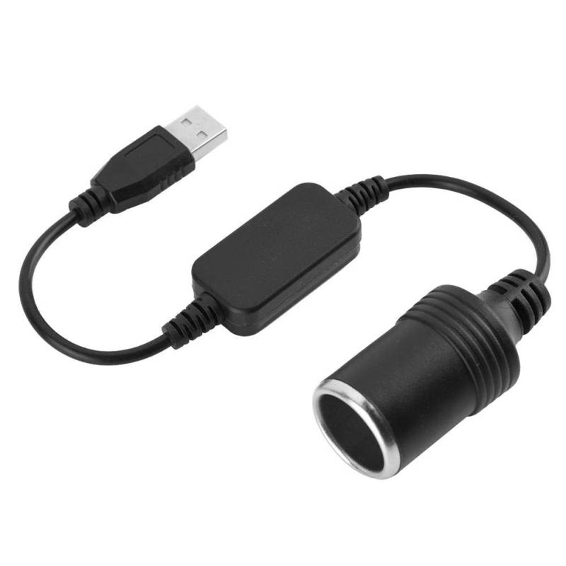 Nikou USB-Port zu 12V Zigarettenanzünder-Buchse Konverter Adapterkabel, 0,3 m von Nikou