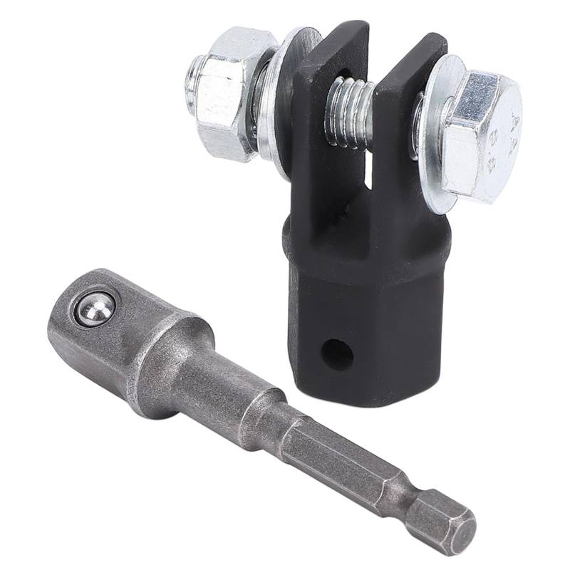 Nikou 2-teiliges Set Scherenwagenheber-Adapter aus CRV-Stahl, Auto-Scherenwagenheber-Adapter für 1/2-Zoll-Antrieb oder Schlagschrauber von Nikou