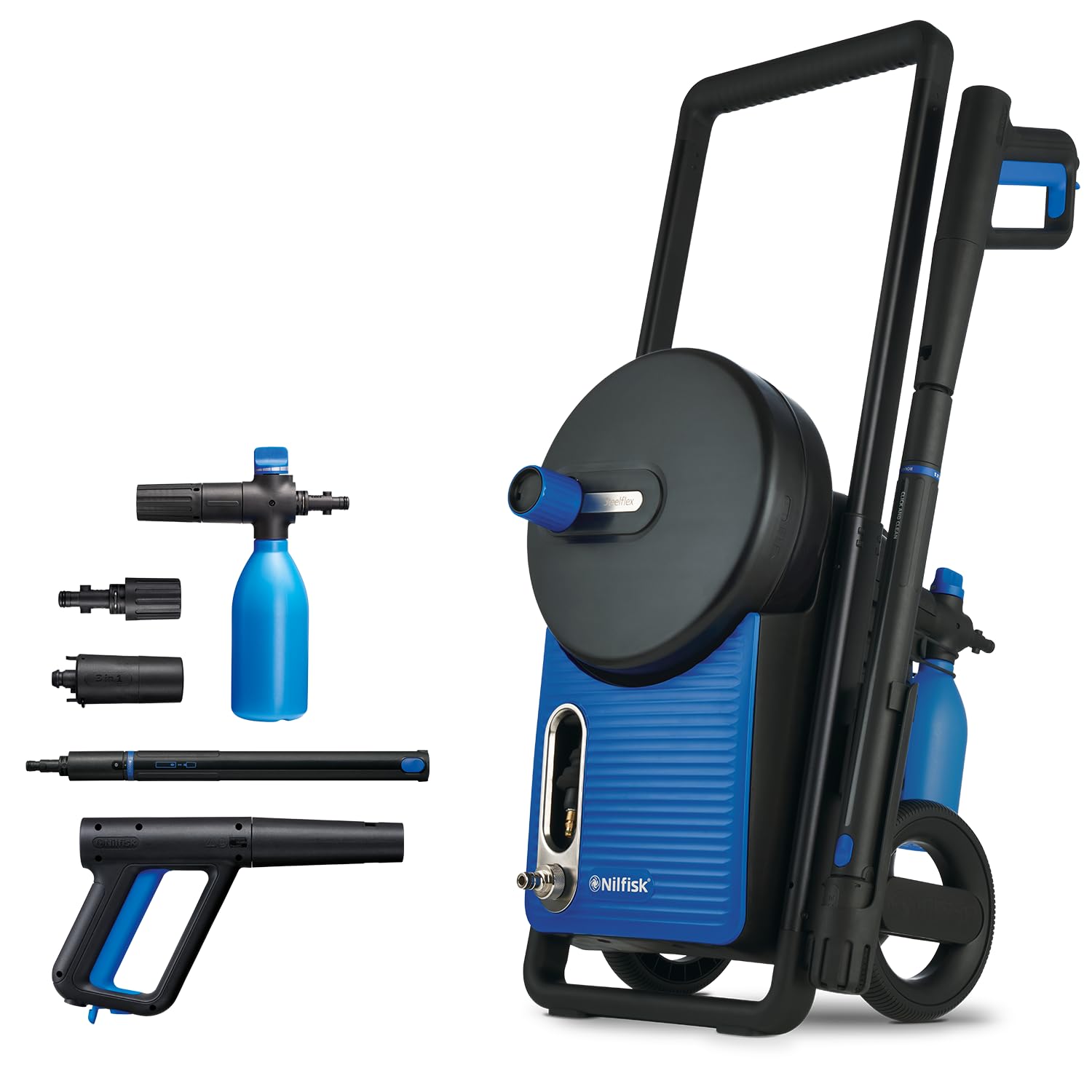 Nilfisk Excellent 170 Bar Hochdruckreiniger - Pressure Washer für die Reinigung von Außenbereichen und die Autowäsche (2300 W) von Nilfisk