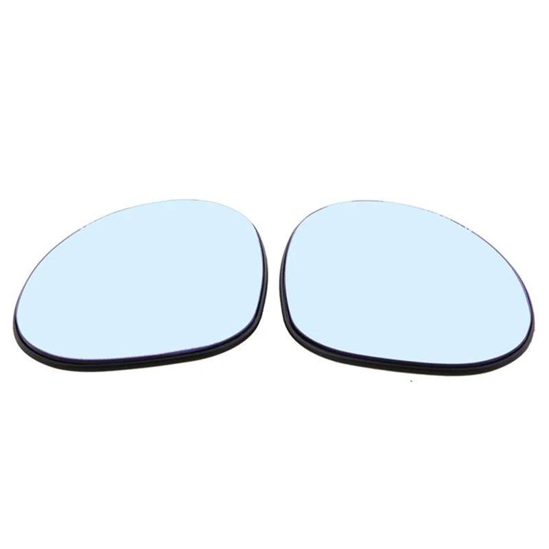 Außenspiegel Für 3er Für E46 Für M3 Für Coupe Für Cabrio 2000-2006 Auto Erhitzt Flügel Rück Blau Objektiv Flügel Spiegel Glas Türspiegelglas(1 Pair) von NingRuiBhd