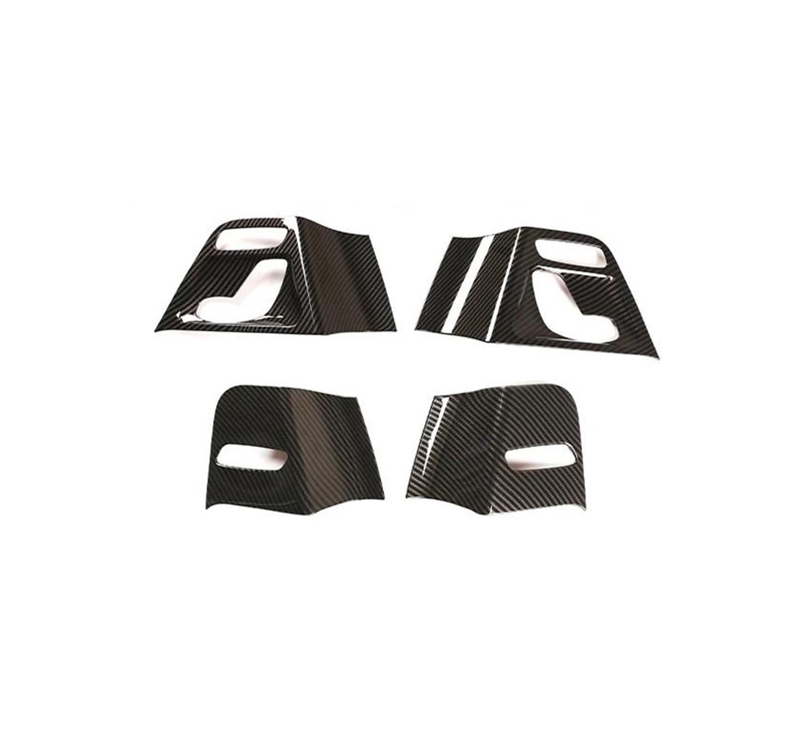 Auto Bedienfeld Rahmen Für Benz Für G-Klasse Für W464 2019 2020 2021 2022 ABS Carbon Fiber Innen Kit Dashboard Konsole Getriebe Shift Panel Abdeckung Trim Aufkleber Auto Schalttafelverkleidung(16) von NingRuiBhd