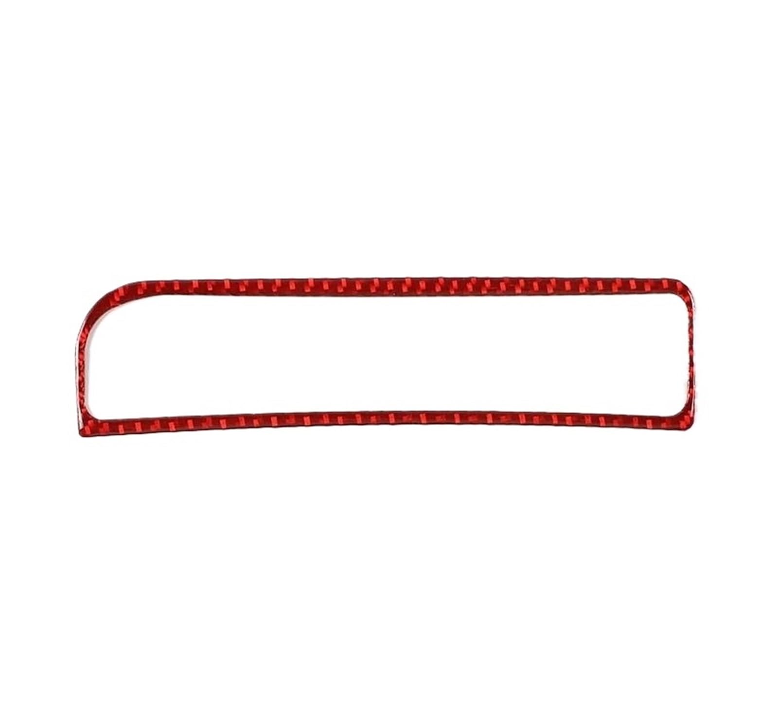 Auto Bedienfeld Rahmen Für Für Eclipse 2006-2011 Weichen Carbon Auto Innen Zentrale Steuerung CD Getriebe Shift Panel Trim Abdeckung Aufkleber Auto Schalttafelverkleidung(Style G-Red) von NingRuiBhd