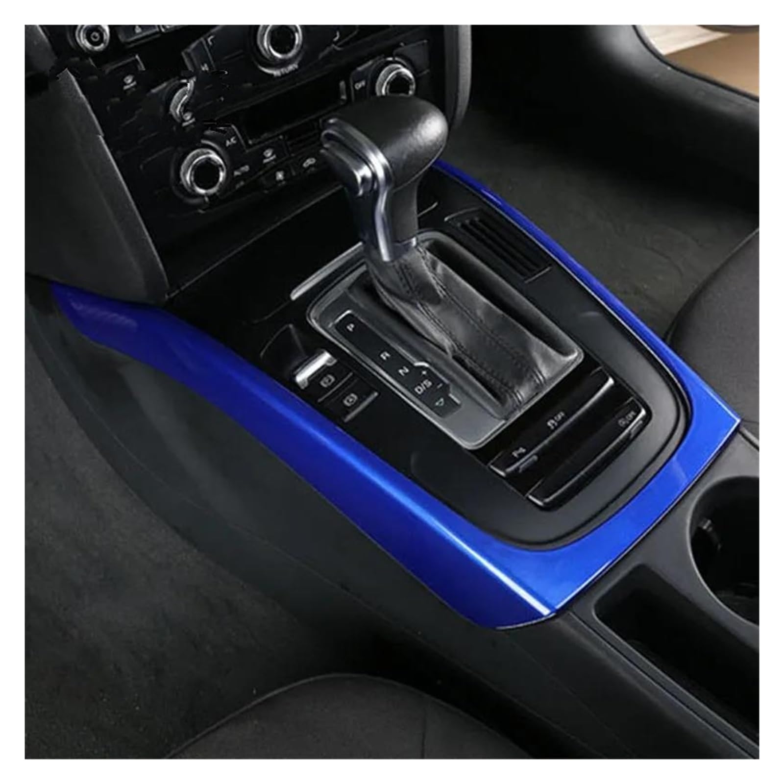 Auto Bedienfeld Rahmen Für Q5 8R 2009 2010 2011 2012 2013 2014 2015-2017 Auto Styling Innen Geändert Mittelkonsole Getriebe Shift Panel Rahmen Dekoration Abdeckung Trim Auto Schalttafelverkleidung(2) von NingRuiBhd