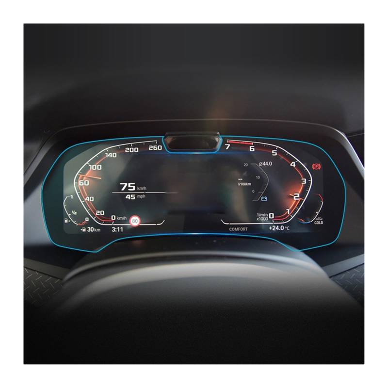 Auto Displayschutz Folie 12,3 Zoll Für 2019 2020 2021 2022 Jahr Für X7 Dashboard-Navigationsmembran Auto-GPS-Display Bildschirmschutzfolie Aus Gehärtetem Glas GPS Displayschutzfolie(Anti-Blue-ray2) von NingRuiBhd