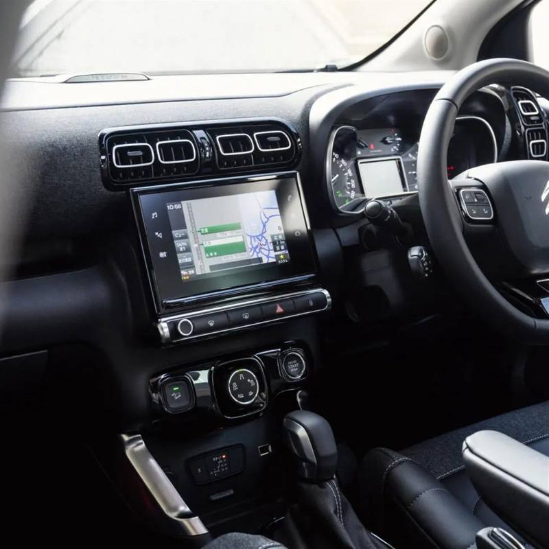 Auto Displayschutz Folie Für Citroen Für C3 Für AIRCROSS 2021 2022 Autoradio GPS-Navigation Innenausstattung Displayschutzfolie Aus Gehärtetem Glas GPS Displayschutzfolie(2021 2022) von NingRuiBhd