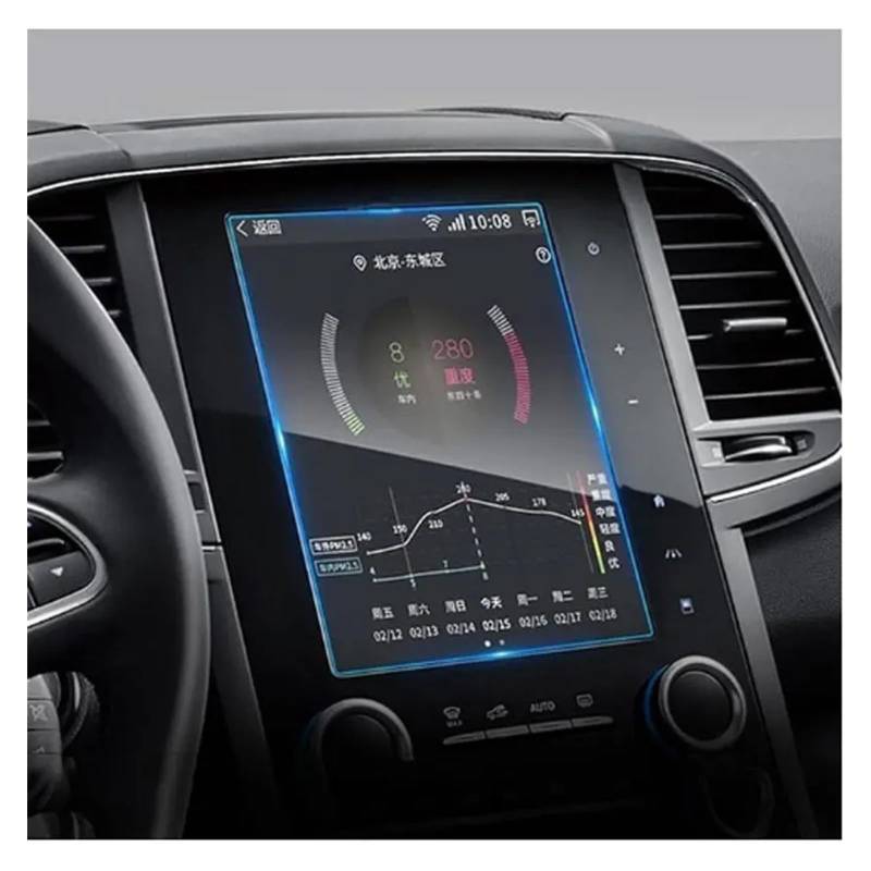 Auto Displayschutz Folie Für Megane 4 Für RS 8,7 Zoll Auto LCD GPS Navigation Gehärtetem Glas Bildschirm Film Schutz GPS Displayschutzfolie von NingRuiBhd