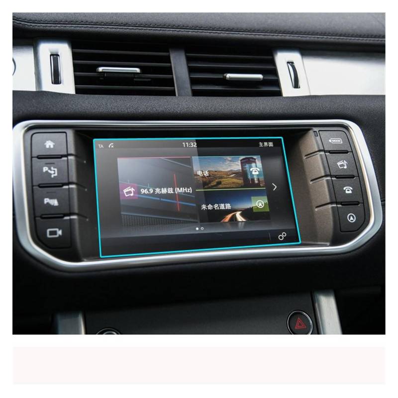 Auto Displayschutz Folie Für Range Für Rover Für Evoque 2013 2014 2015 2016 2017 2018 Auto GPS-Navigation Touchscreen Schutzfolie Aus Gehärtetem Glas GPS Displayschutzfolie(for 8 inch) von NingRuiBhd