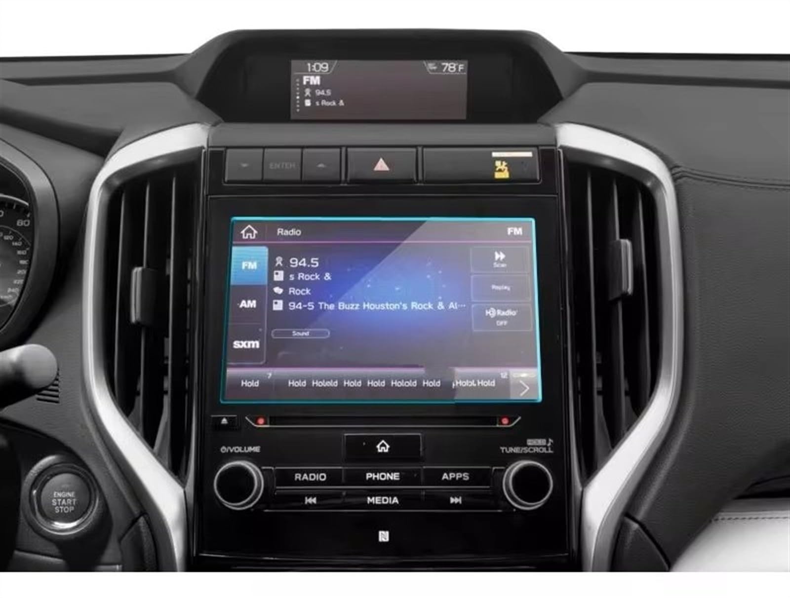 Auto Displayschutz Folie Für Subaru Für Ascent 2019 2020 2021 2022 8 Zoll Auto GPS Navigation Bildschirm Gehärtetem Glas Schutz Film GPS Displayschutzfolie von NingRuiBhd