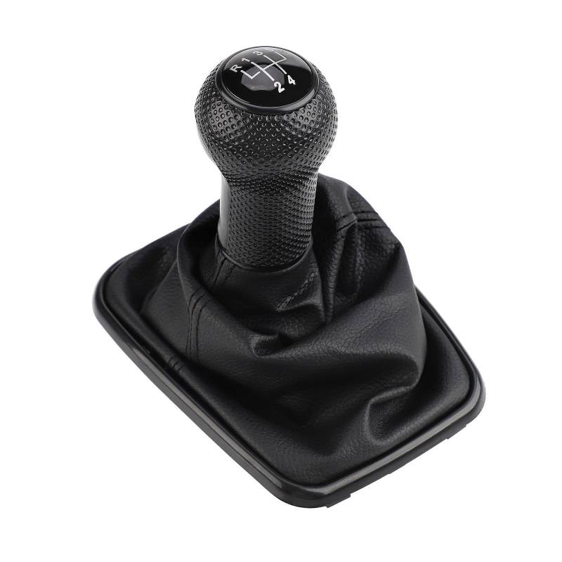 Auto Schaltknauf Abdeckung 12mm Auto Schaltknauf Hebel Shifter Gaitor Boot MT 5/6 Geschwindigkeit Für VW 1999-2005 Für Golf 4 IV Für MK4 Für GTI Für Bora Für Jetta Schaltknauf(5 Speed) von NingRuiBhd