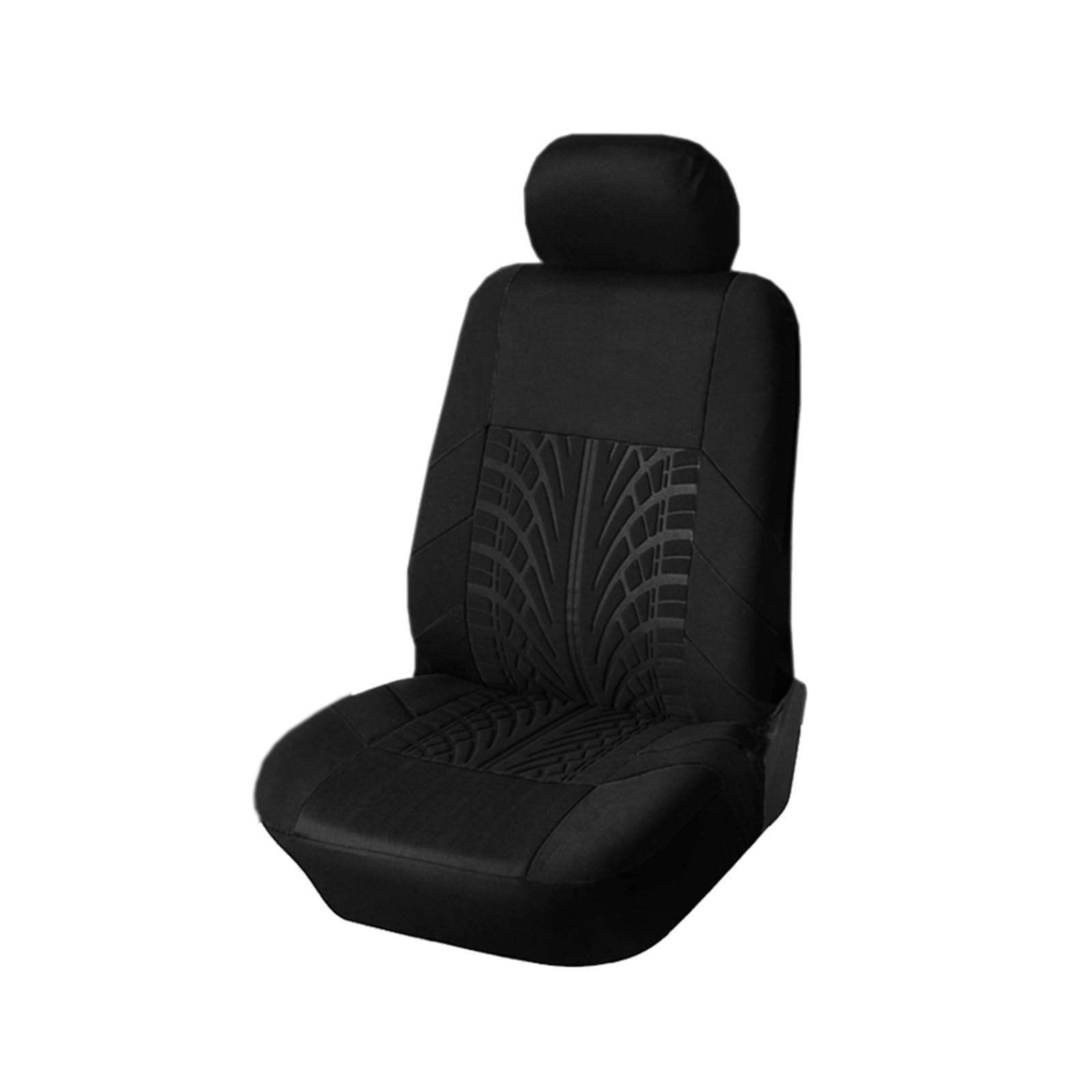 Auto Sitzbezüge 2PC Autositzbezüge Eimer Stil Schutzhülle Für A4 Für B8 Für B6 Für B7 Autositzschoner(Black 1 PC) von NingRuiBhd