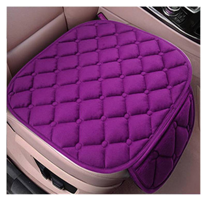 Auto Sitzbezüge Auto Sitzbezug Vorne Hinten Sitzkissen Schutz Pad Für Citron Für C3 Für XR Für F1 Für X45 Autositzschoner(Purple seat 1pcs) von NingRuiBhd