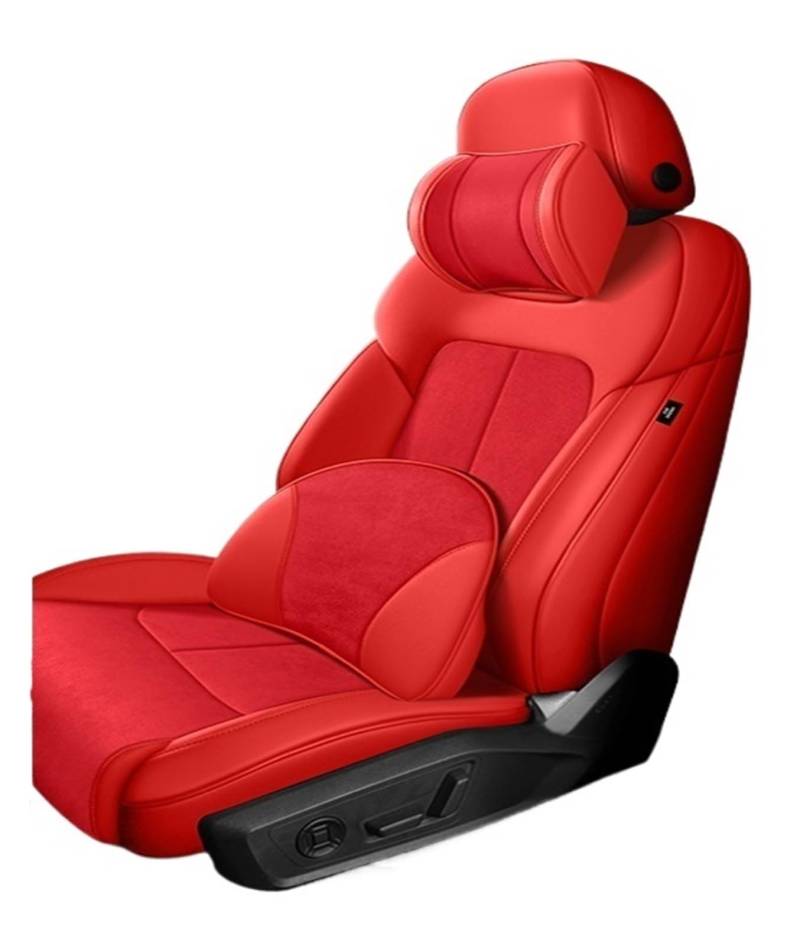 Auto Sitzbezüge Autositzbezüge Kompletter Satz Innenteile Für Seat Für Leon Für MK2 2012 2013 2014 2015 2016 Autositzschoner(Color 9) von NingRuiBhd