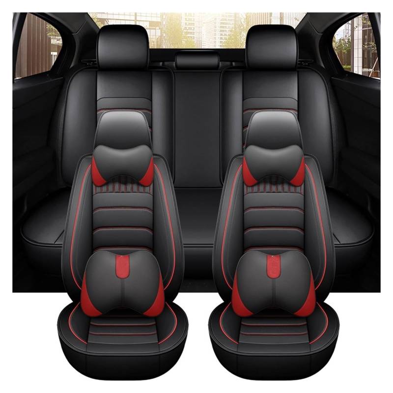 Auto Sitzbezüge Autositzbezug Autositzschutz Zubehör Innenausstattung Komplettes Set Für Hyundai Für Kona Für IX35 Autositzschoner(5 Seats Color 9) von NingRuiBhd