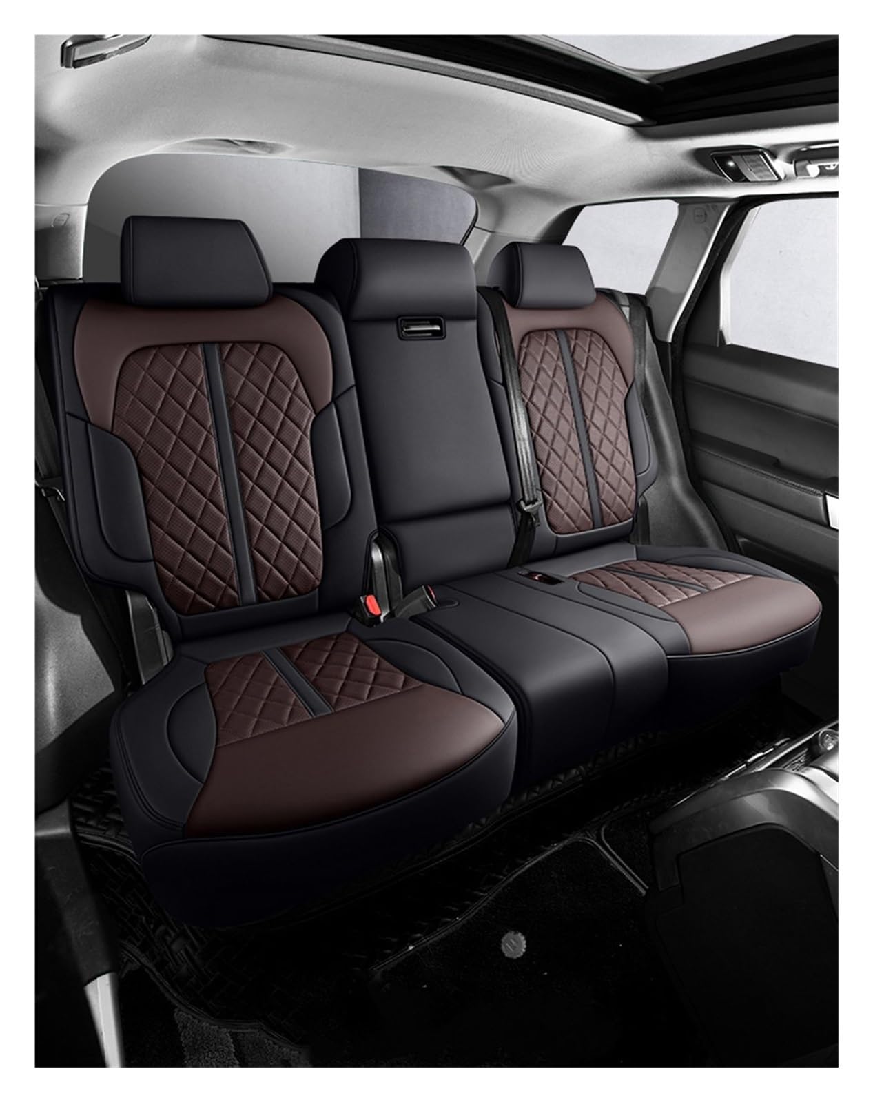 Auto Sitzbezüge Autositzbezug Sitzschoner Komplettset Autozubehör Für Fit 2014 2015 2016 2017 2018 2019 2020 Autositzschoner(3 PCS Color 27) von NingRuiBhd