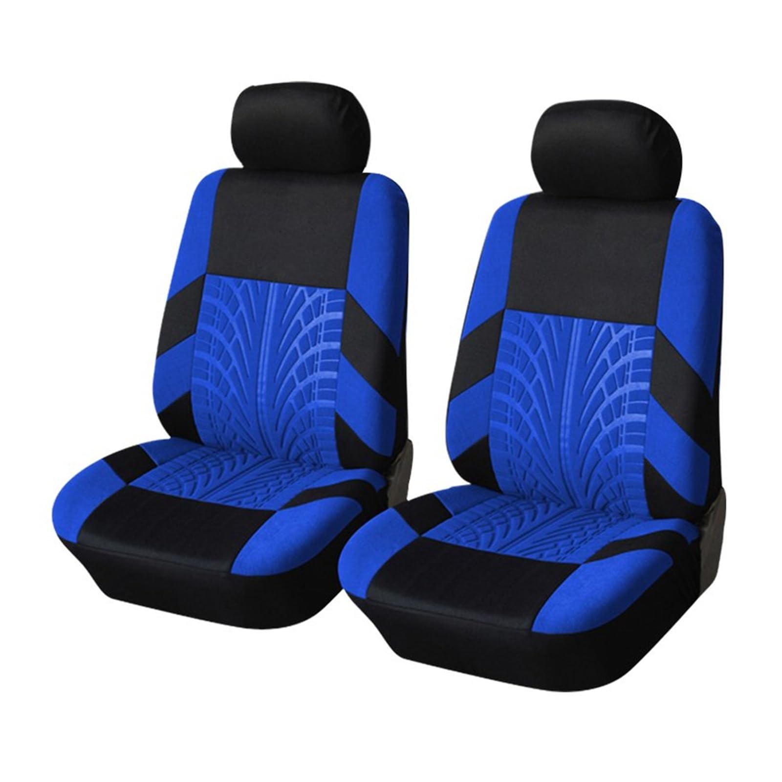 Auto Sitzbezüge Autositzbezug Universal Set Car Styling Innenzubehör Für Land Für Rover Autositzschoner(2pcs Blue) von NingRuiBhd