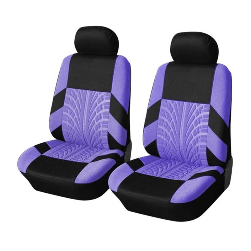 Auto Sitzbezüge Autositzbezug Universal Set Car Styling Innenzubehör Für Land Für Rover Autositzschoner(Purple Front) von NingRuiBhd