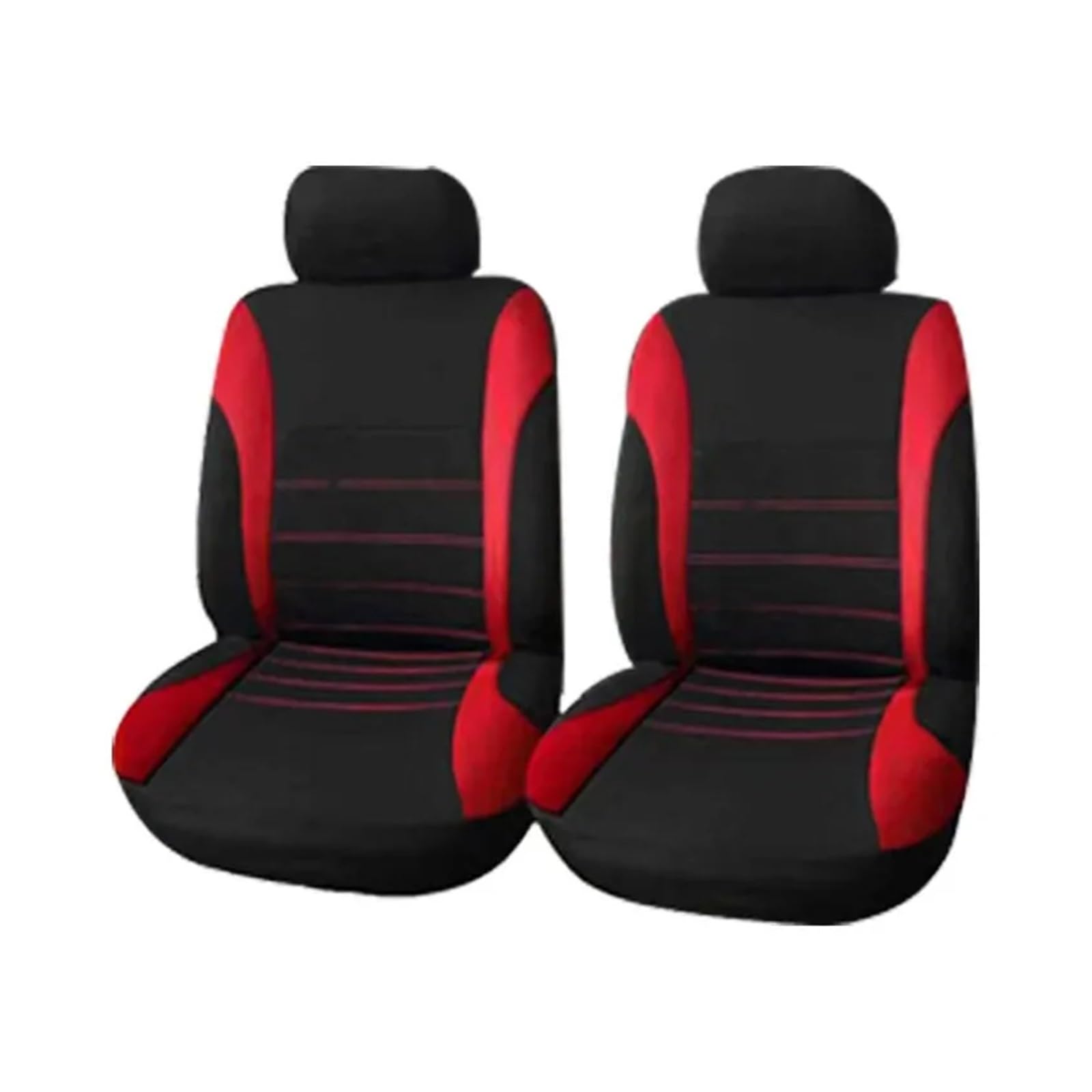 Auto Sitzbezüge Autositzschutzbezug Für Sitz Für Ateca Für Arona Für Ibiza Für Leon Für Toledo Für Leon Für Cupra Aus Stoff Autositzschoner(2seat-red) von NingRuiBhd