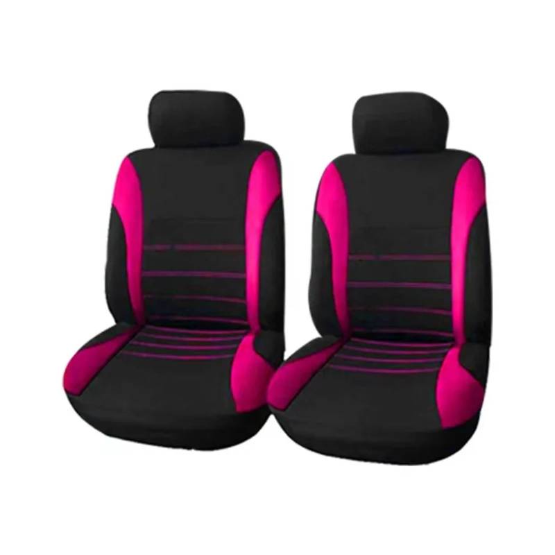 Auto Sitzbezüge Für Toyota Für Camry Für Highlander Für Harrier Für Sequoia Für Corolla Für Land Für Cruiser Für Mark Autositzbezüge Autositzschoner(2seat-pink) von NingRuiBhd