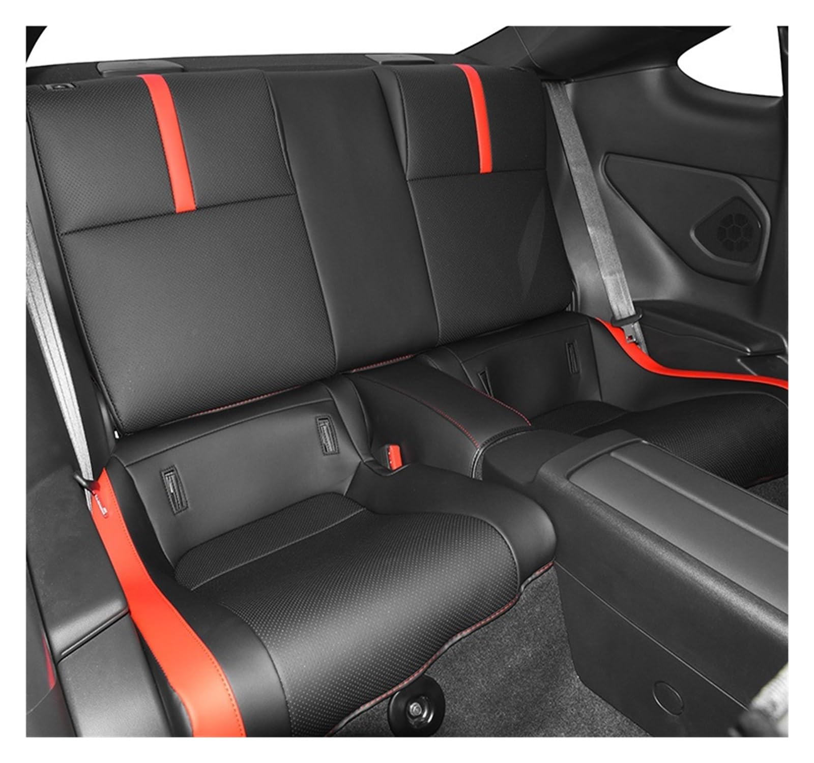 Auto Sitzbezüge Für Toyota Für GR86 Für Subaru Für BRZ 2013 2014 2015 2016 2017 2018 2019 Auto Sitze Abdeckung Schutz Kissen Pad Autositzschoner(A Back Seats) von NingRuiBhd