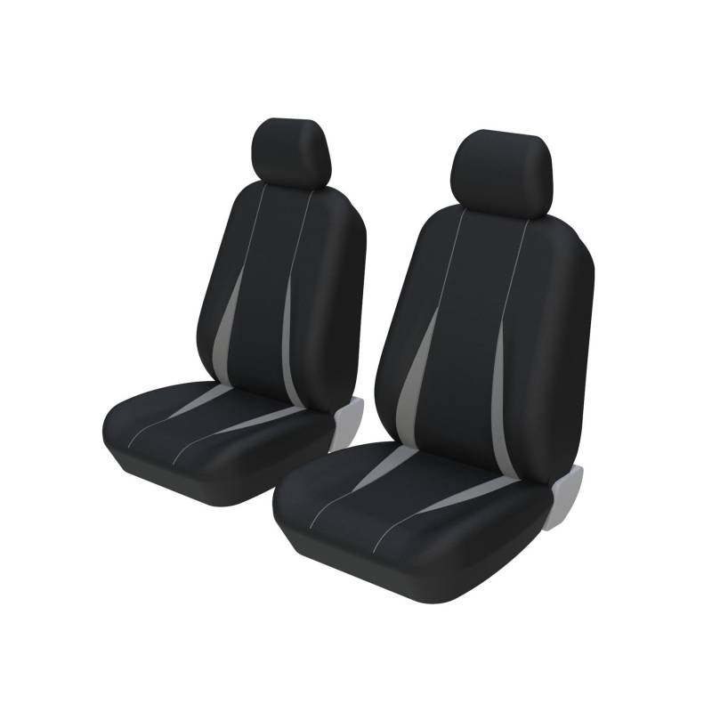 Auto Sitzbezüge Vollständiger Satz Autositzbezüge Schutzbezüge Universalgröße Waschbar Für Nissan Für Premiere Autositzschoner(2-seat Gray) von NingRuiBhd