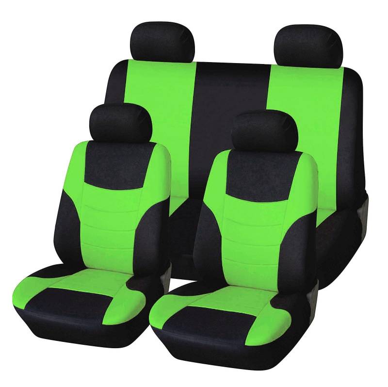 Auto Sitzbezüge Vorne/Hinten Auto Sitz Abdeckung Seat Protector Für Buick Für Enclave Für Encore Für Lacrosse Für Excelle Für Regal Autositzschoner(C-Green) von NingRuiBhd